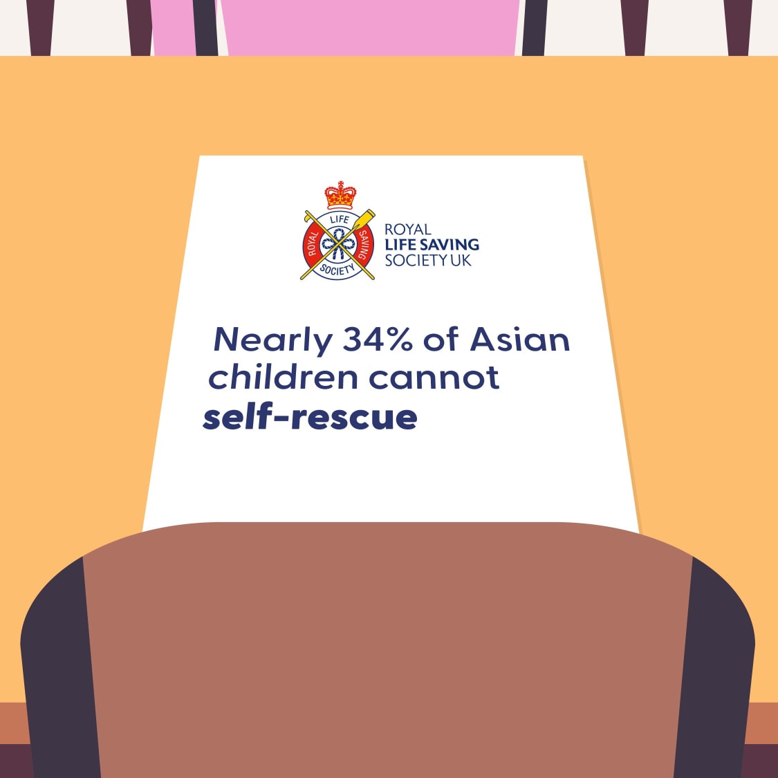 Nearly 34% of Asian children cannot self rescue