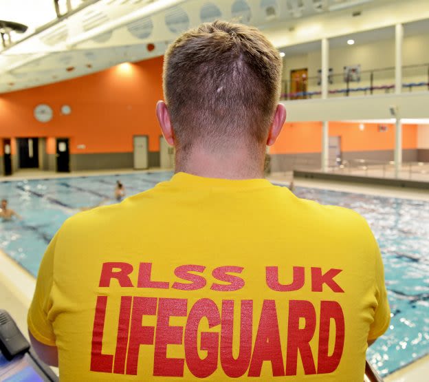 the national pool lifeguard qualification will kickstart your career within the leisure industry.  Here's a qualified national pool lifeguard supervising a pool