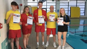 Lifeguards at Oswestry Leisure Centre called into action to save life