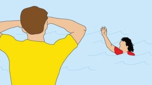 How to rescue someone from drowning