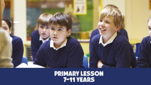 Online learning lesson for 7 -11-year olds